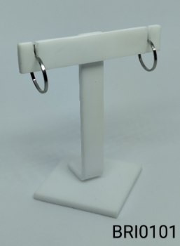 brinco inox argola  reto