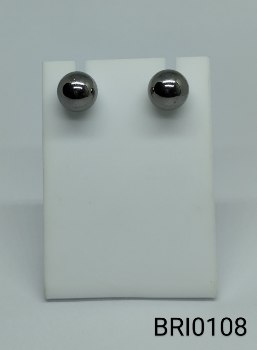 brinco inox bolinha
