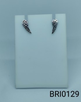 brinco inox asa de anjo