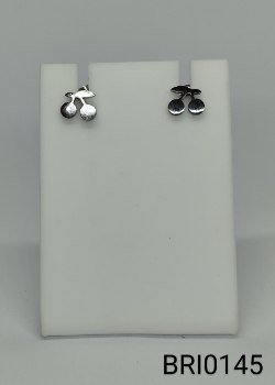 brinco inox 2 cerejas