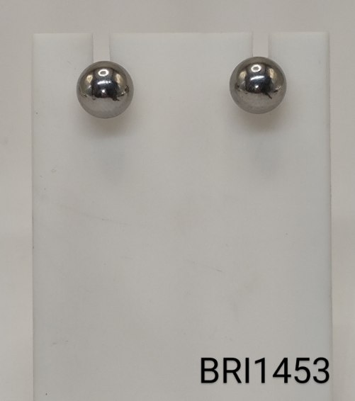 brinco inox bolinha