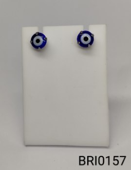 brinco inox olho turco