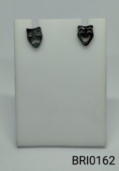 brinco inox máscara