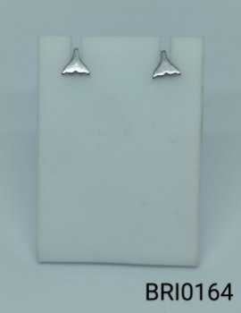 brinco inox cauda de tubarão