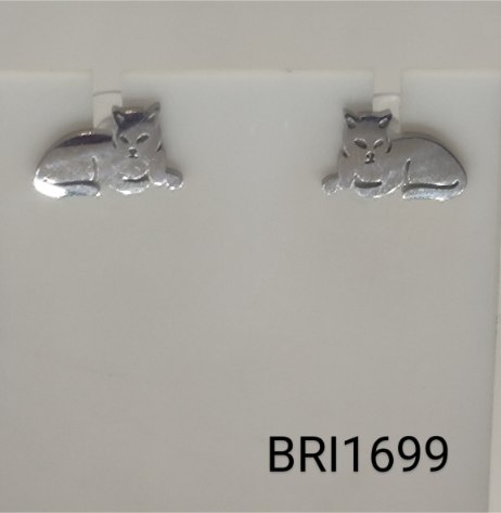 brinco inox gato