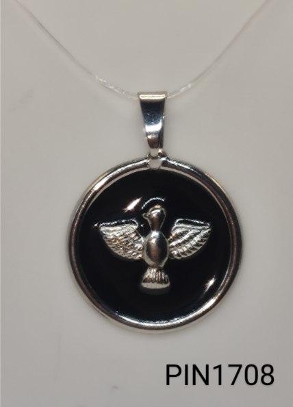 pingente inox Divino Espírito Santo