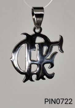 pingente inox escudo Flamengo