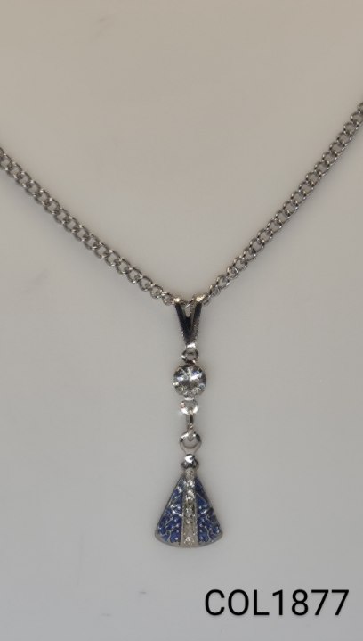 colar inox pingente NS Aparecida