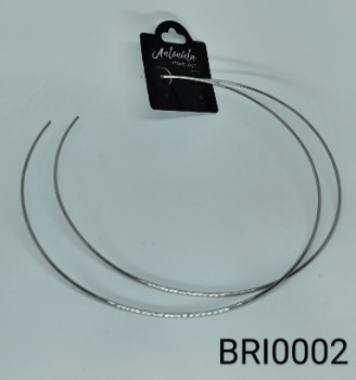 brinco inox argola  fio redondo