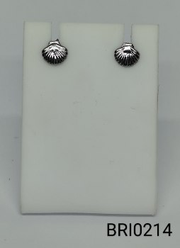 brinco inox concha