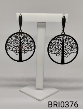 brinco inox Árvore da vida
