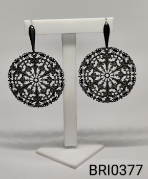 brinco inox arabescos