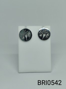 brinco inox Árvore da vida