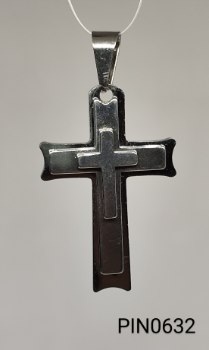 pingente medio, inox