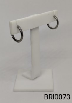 brinco inox argola pequena